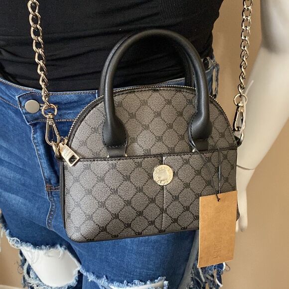 NWT Steve Madden (bbrody) Crossbody Black/Grey - Picture 14 of 14